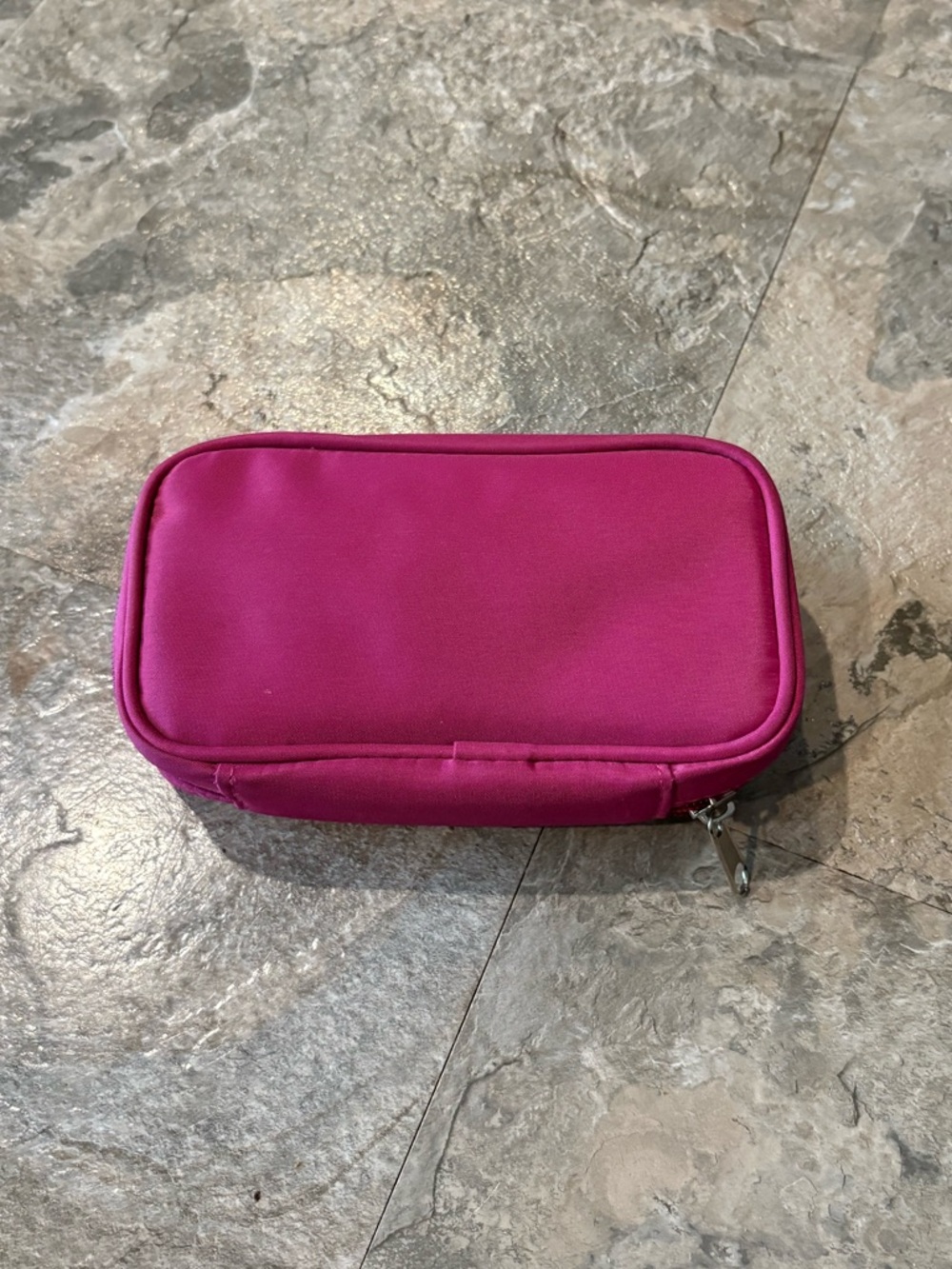 Hot Pink Essential Oil Zip Pouch